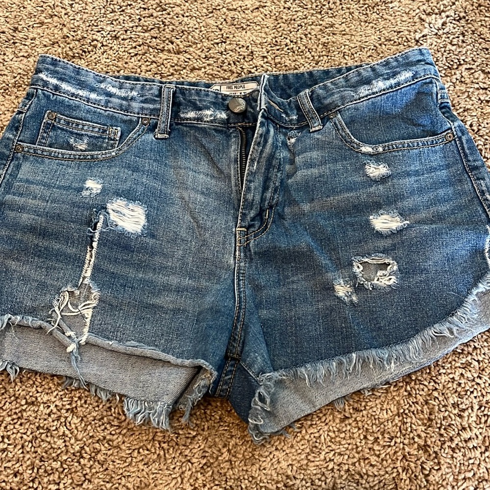 Free people denim short